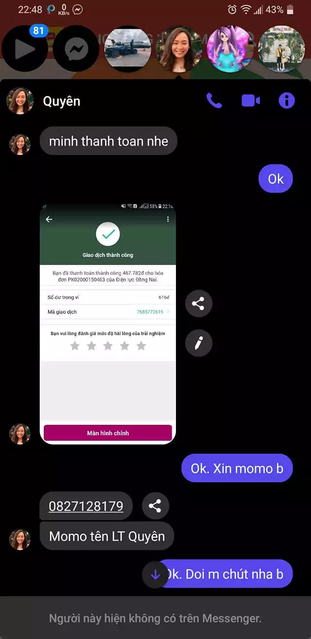 Bukti melawan Lê Thị Quyên
