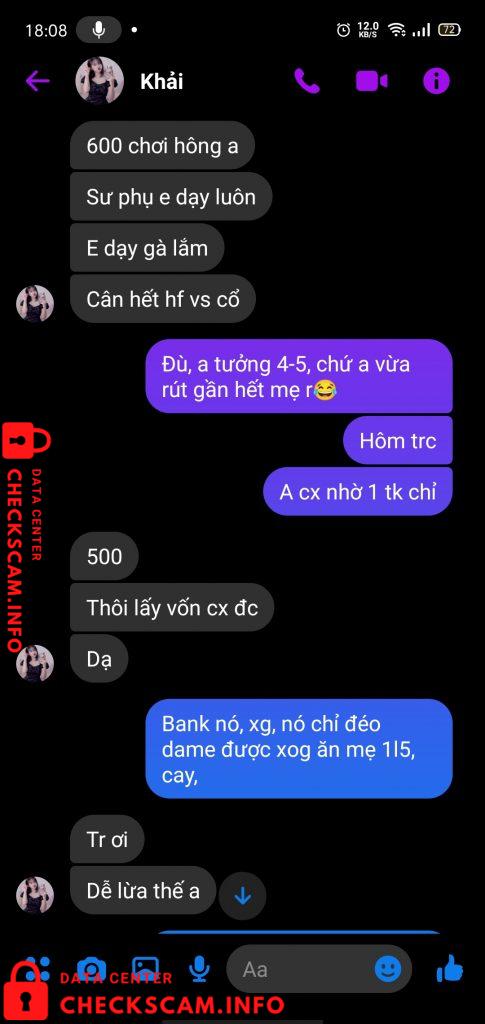 対する証拠 Nguyen Cao Nguyet Que