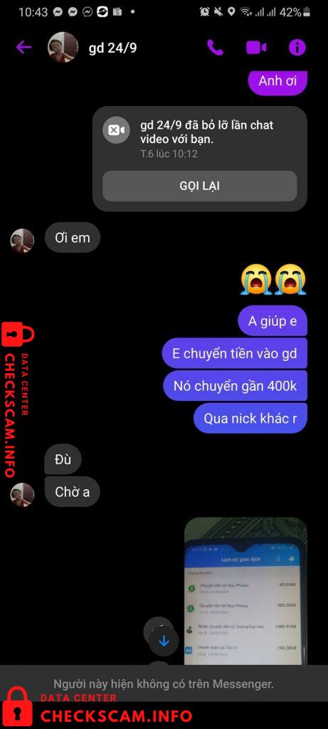 Bukti melawan Bùi Văn Trường