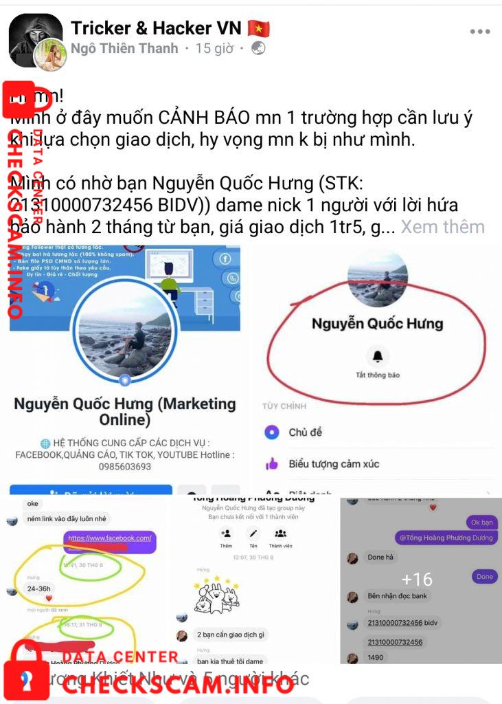 Bukti melawan Nguyen Quoc Hung