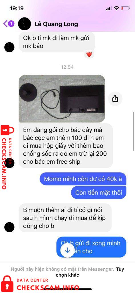 Bukti melawan Lê Quang Long