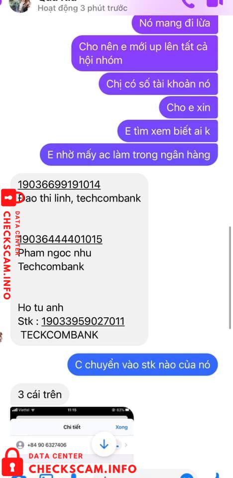 Bukti melawan Đào Thị Linh