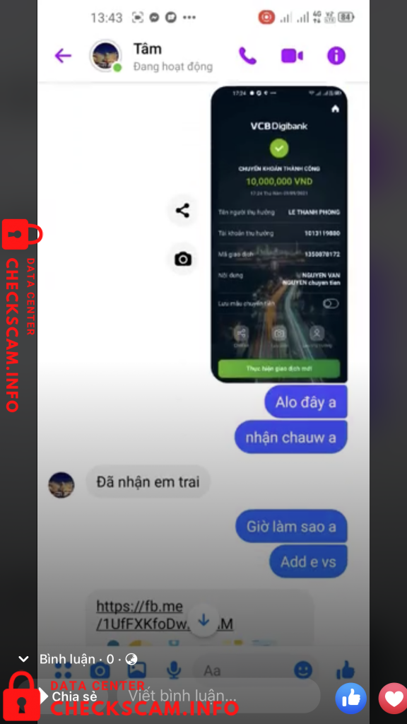 Bukti melawan Lê Thanh Phong
