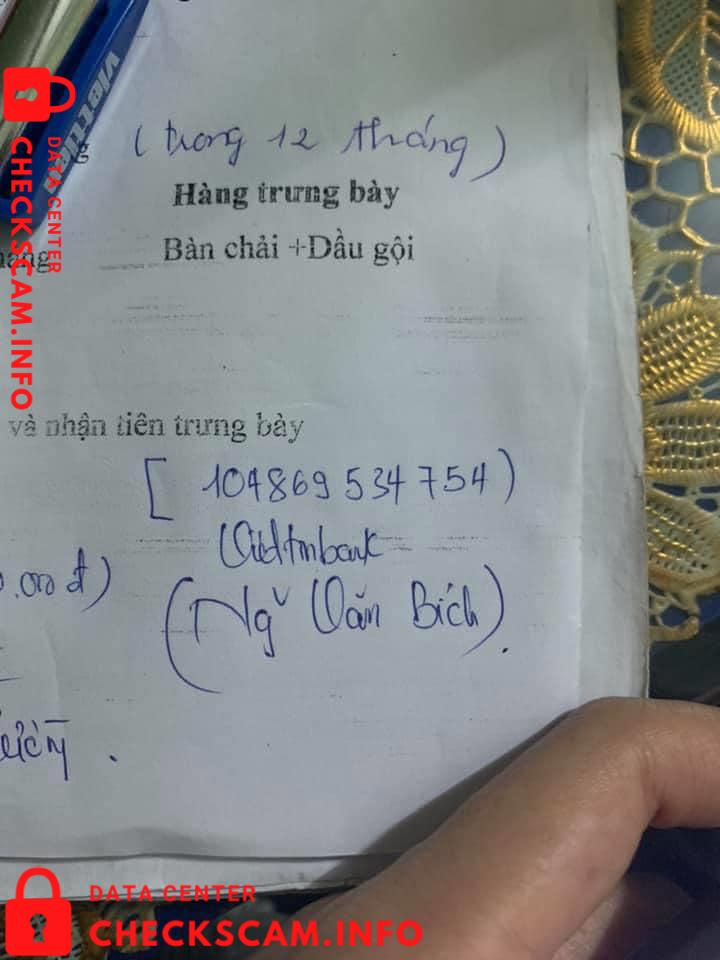 Bukti melawan Nguyễn Văn Bích