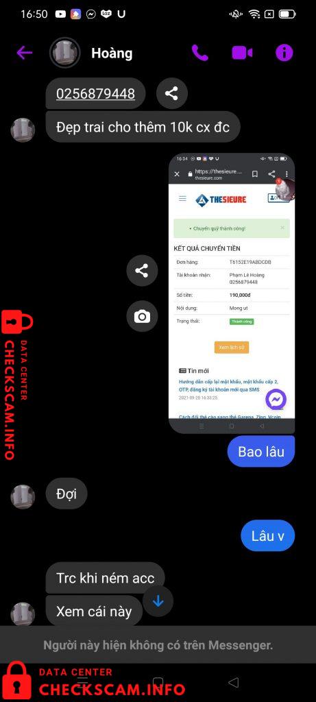 Bukti melawan Hoàng Lê