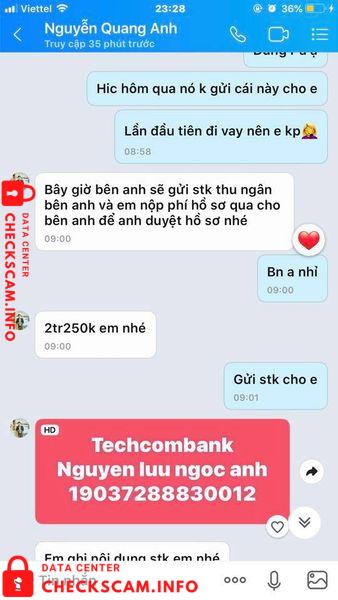 Bukti melawan Nguyen Luu Ngoc Anh