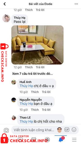 Bukti melawan Vuong Thi Hoa