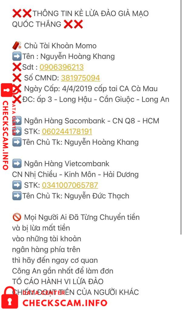 Bukti melawan Nguyễn Đức Thạch