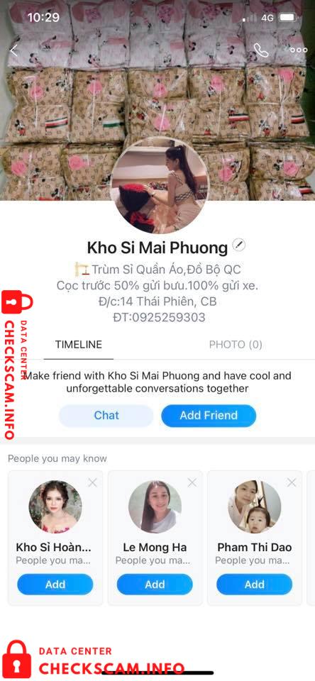 Bukti melawan Mai Thị Thu Phương