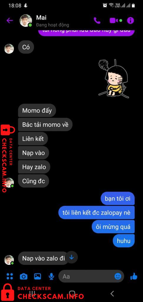 Evidência contra Tran Quoc Khanh