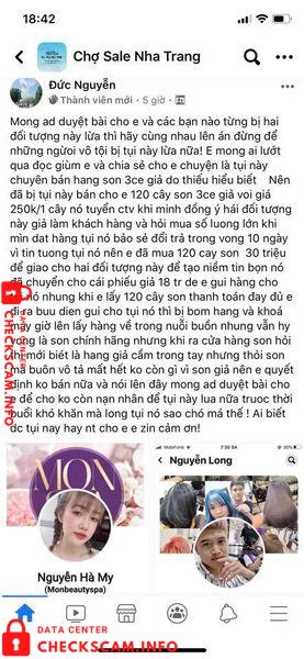 Bukti melawan Le Thien Quang