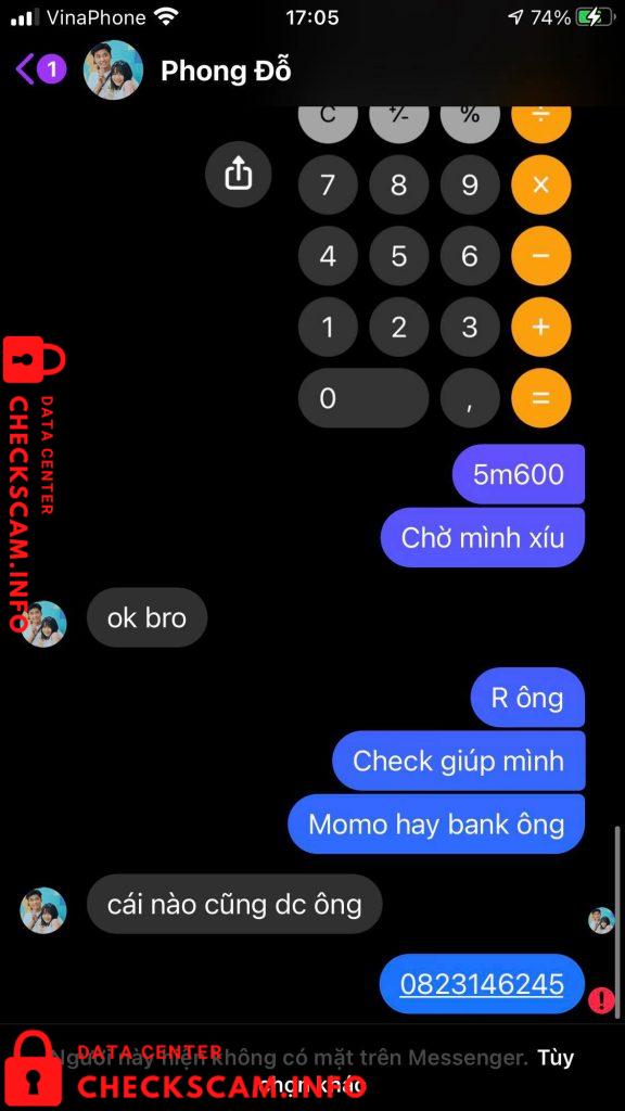Bukti melawan Phong Đỗ