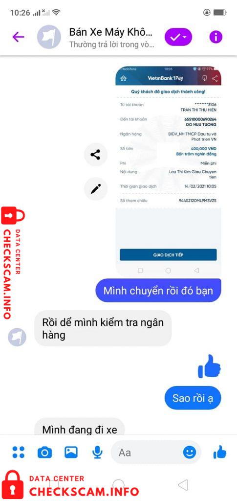 Bukti melawan Do Huu Tuong