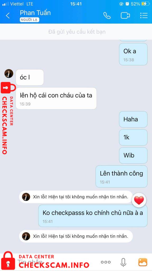Bukti melawan Vu Duy Tuan