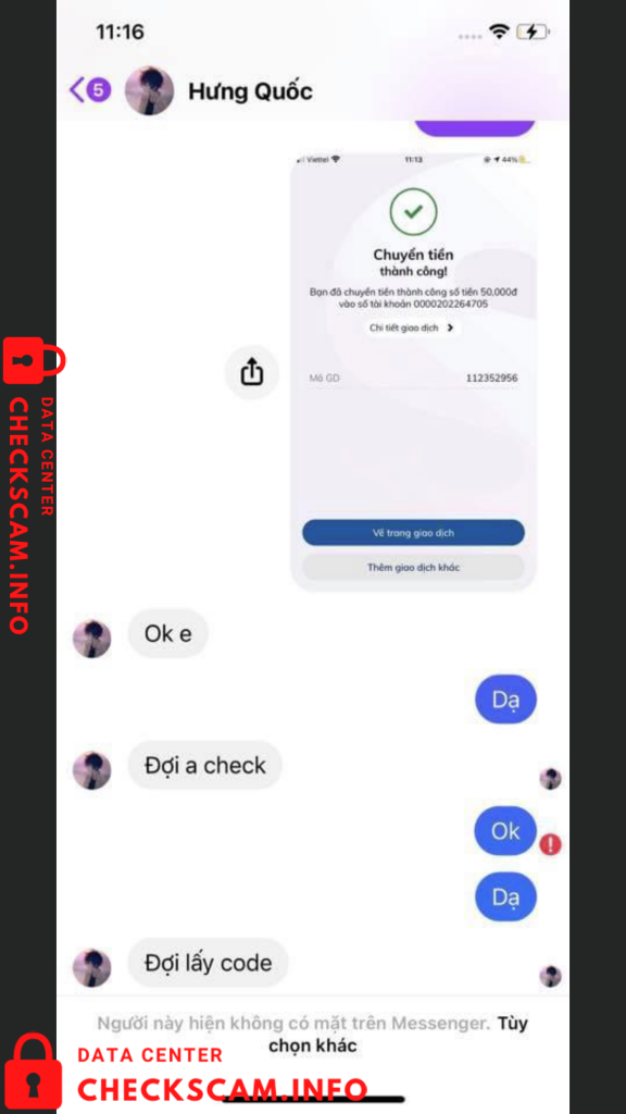 Bukti melawan Quốc Hưng