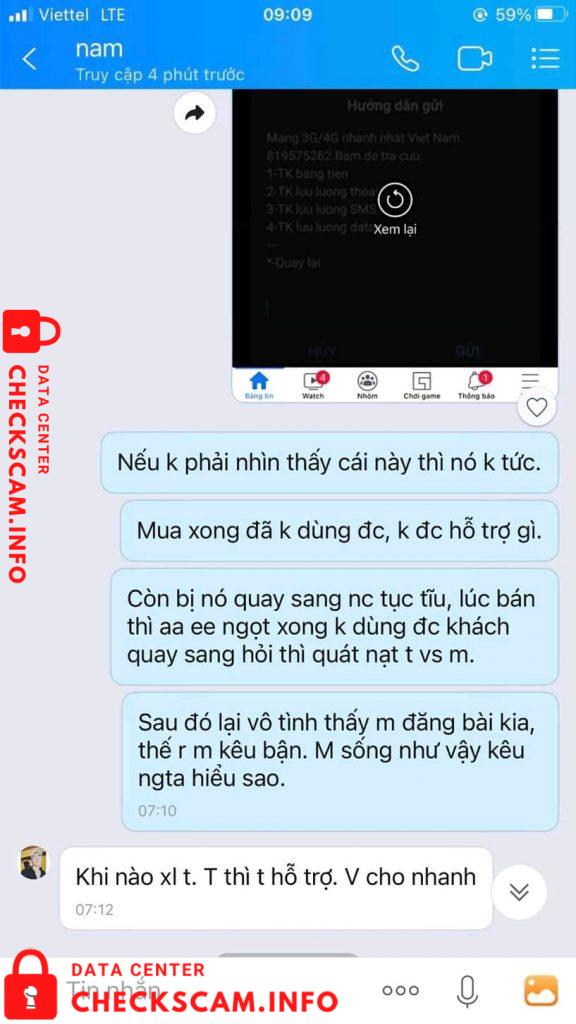 Bukti melawan Huynh Dang Xuân Nam