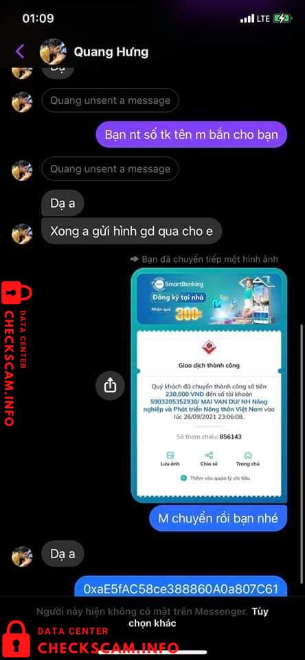 Bukti melawan Mai Van Du