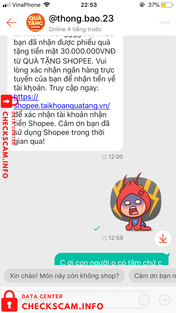 Evidência contra Nguyễn Thị Nghĩa
