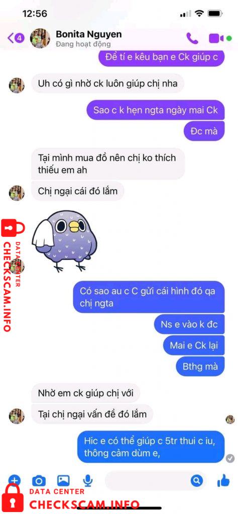 Evidência contra Trần Minh Hải