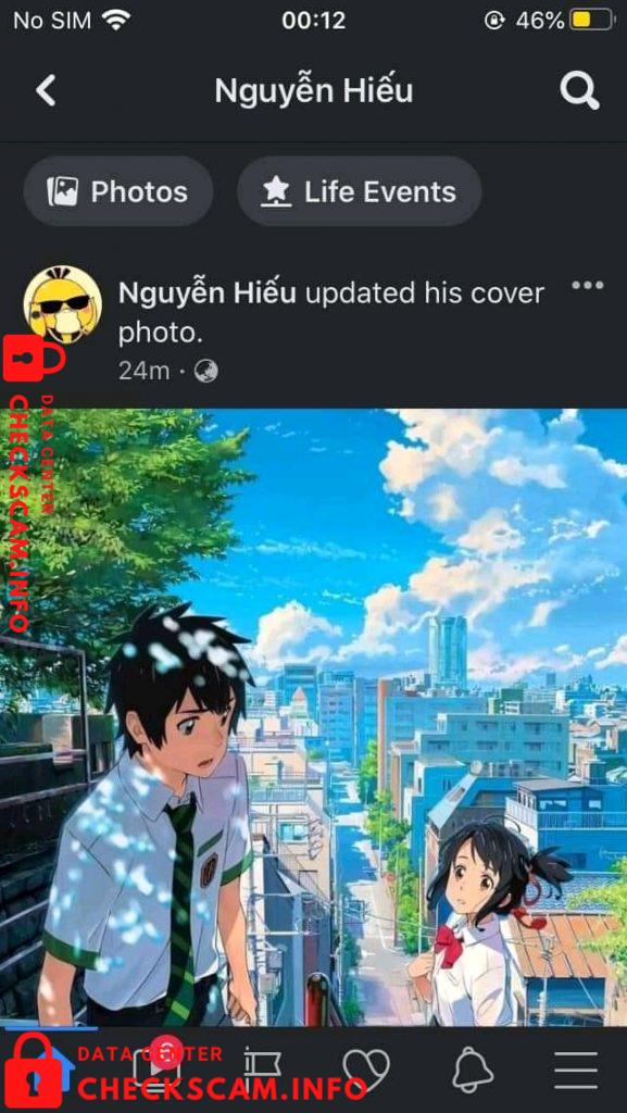 Evidência contra Nguyễn Thế Hiếu