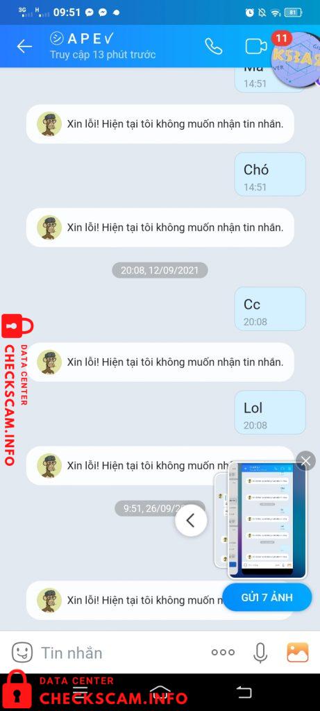 Evidência contra Hoàng Quốc Đạt
