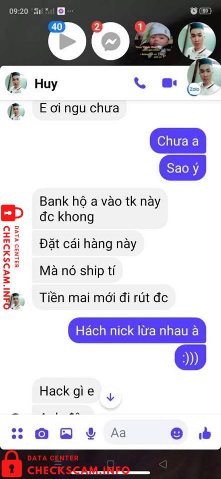Evidência contra Pham Tien Dung