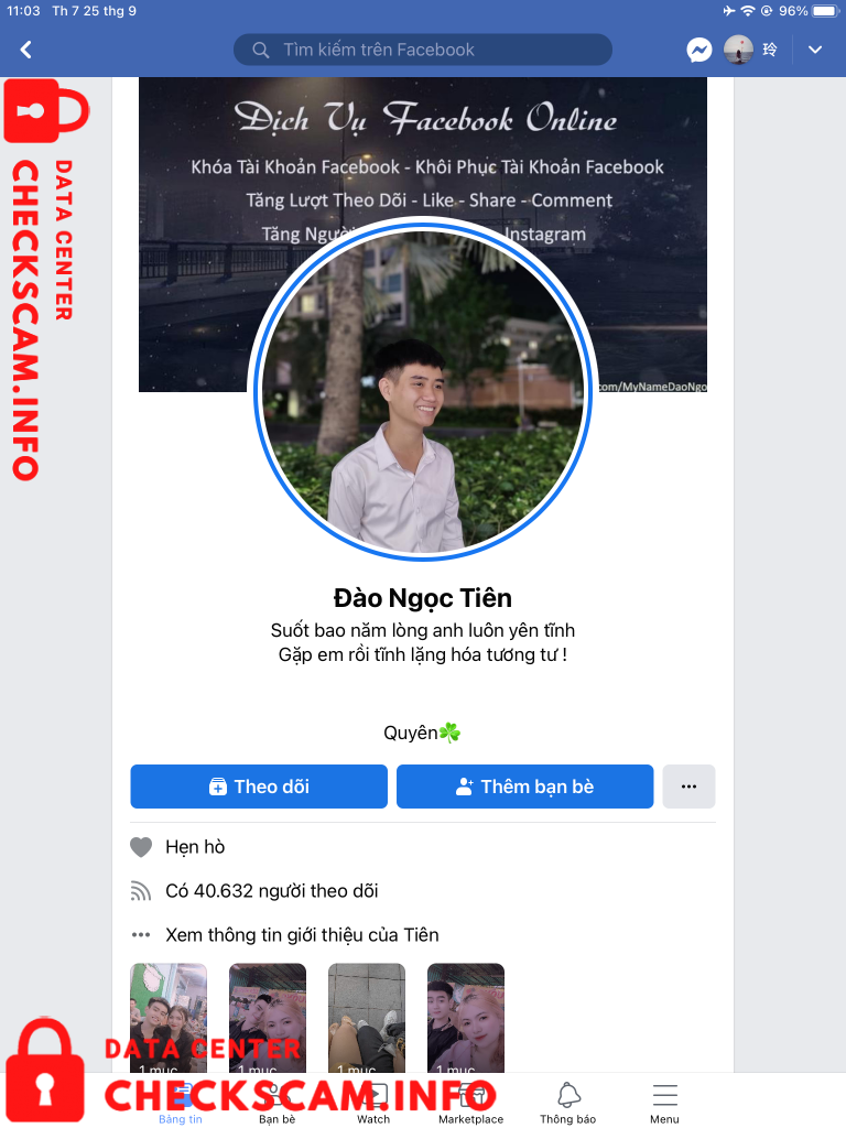 Evidência contra Dao Ngoc Tien