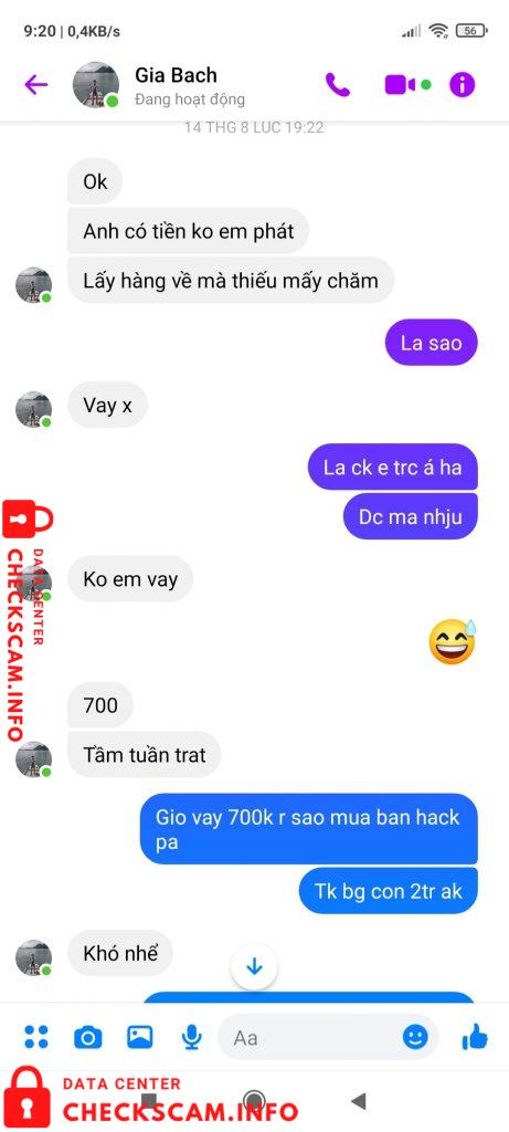 Evidência contra Lê Ngọc Vũ