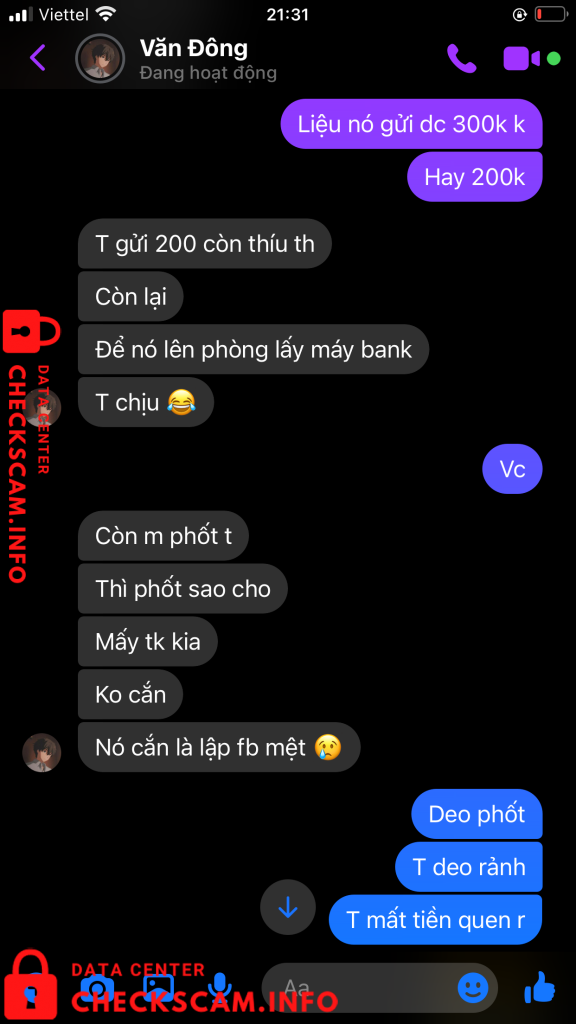 Evidência contra Nguyen Ngoc An