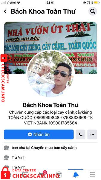 Evidência contra Bách Khoa Toàn Thư