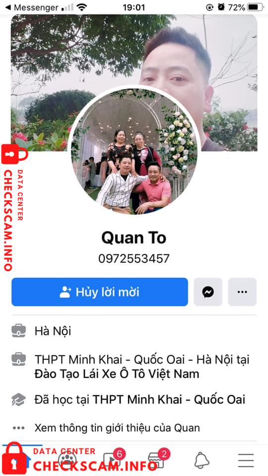 Evidência contra Vũ Xuân Tịnh