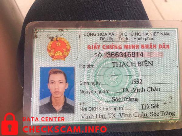 Evidência contra Thạch Biện