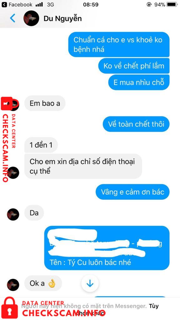 Evidência contra Ngô Trọng Phú