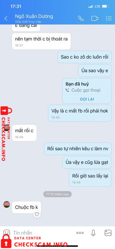 Preuves contre Bui Van Hung