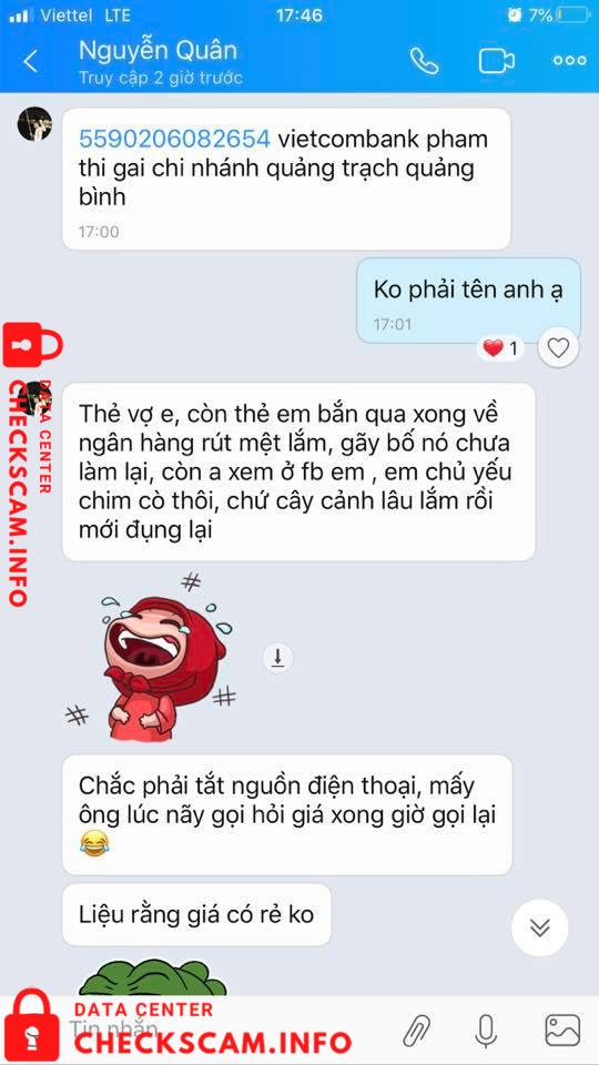 Bukti melawan Pham Thi Gai