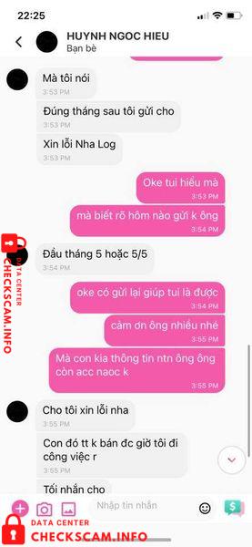 Bukti melawan Huỳnh Ngọc Hiếu