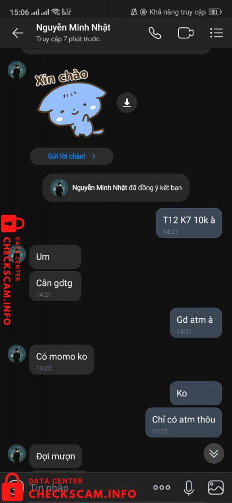 Preuves contre Nguyễn Minh Nhựt