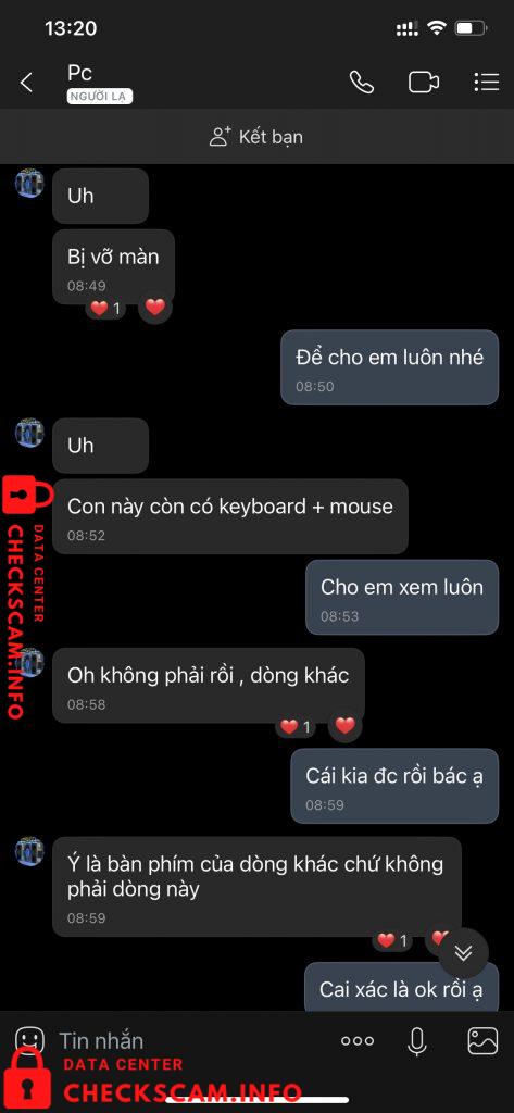 Bằng chứng chống lại Tran Cong Phu