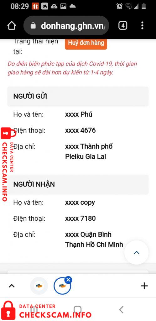 Preuves contre Trần Công Phú