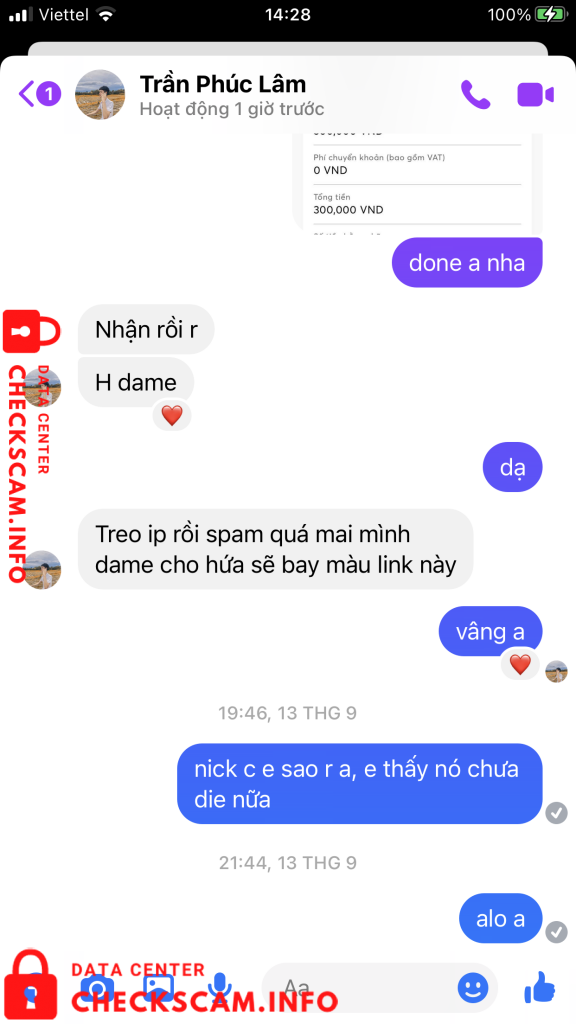 Bukti melawan Tran Phuc Lam