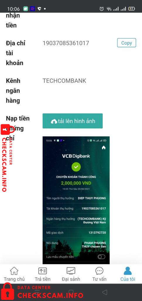 Bukti melawan Diep Thuy Phuong