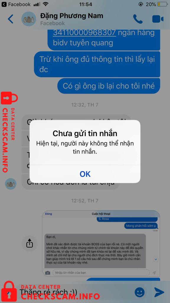 Bukti melawan Đặng Phương Nam