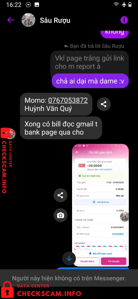 Bukti melawan Huỳnh Văn Quý