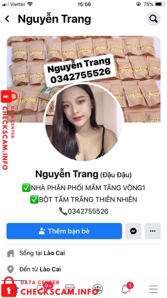 対する証拠 Nguyễn Thu Trang