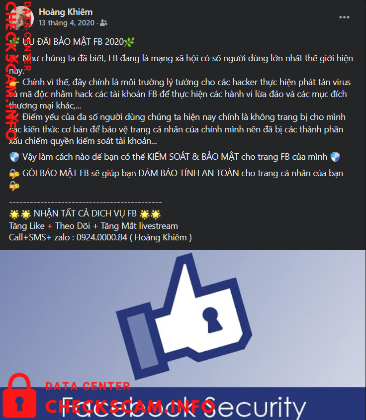 対する証拠 Trương Hoàng Khiêm