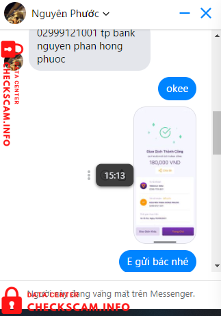 対する証拠 Nguyễn Phan Hồng Phước