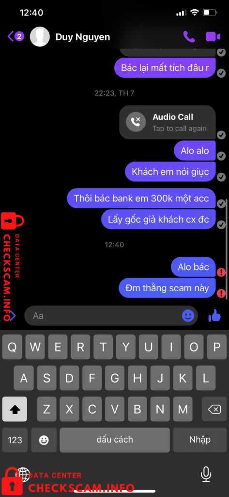 Bukti melawan Nguyễn Tuấn Anh