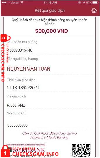 Bukti melawan Nguyễn Văn Tuấn