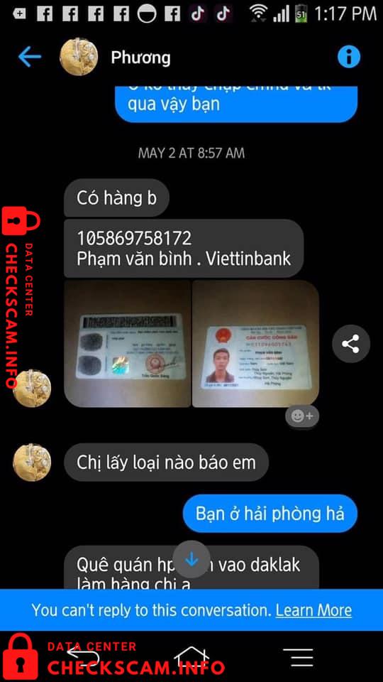 Bukti melawan Phạm Văn Bình