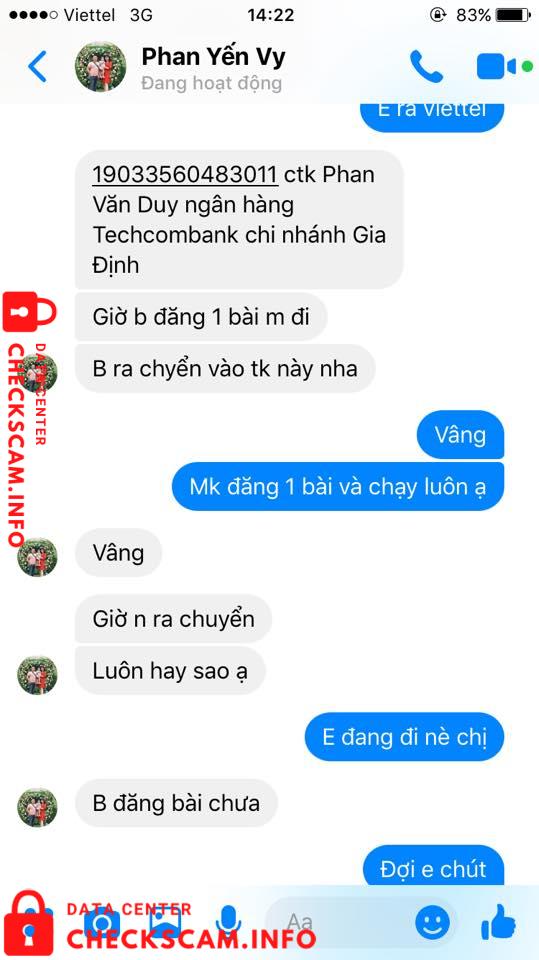 ဆန့်ကျင်သက်သေ Phan Văn Duy